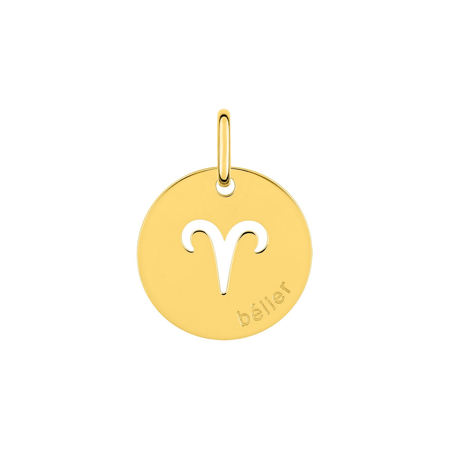Médaille Astro signe – Or plaqué