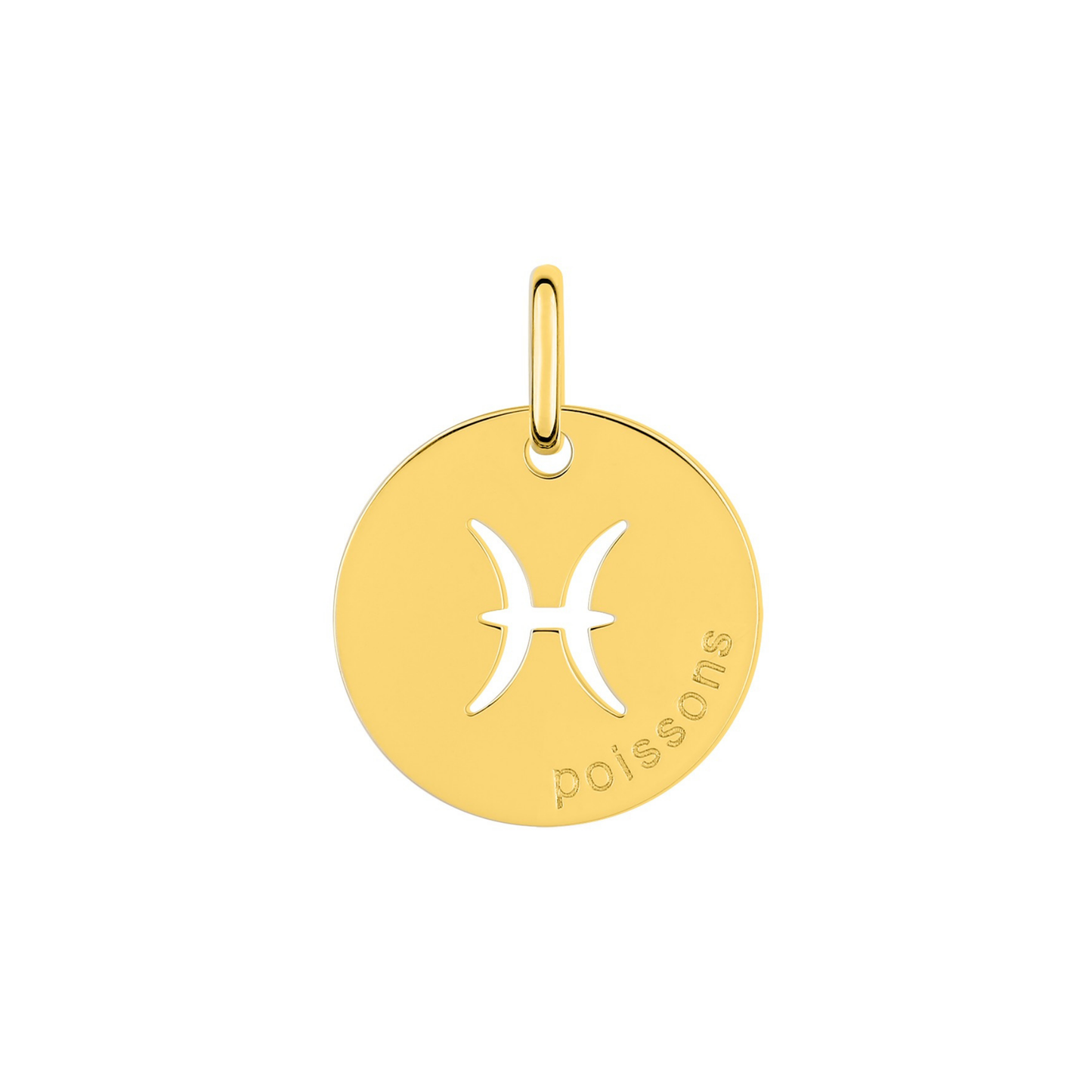 Médaille Astro signe – Or plaqué
