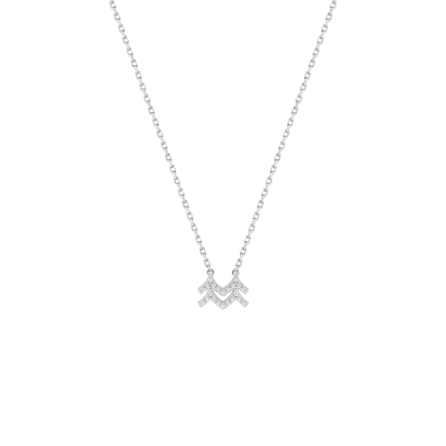 Pendentif Astro - pavé - Argent 925