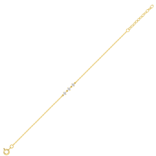 Bracelet Iris - Or plaqué