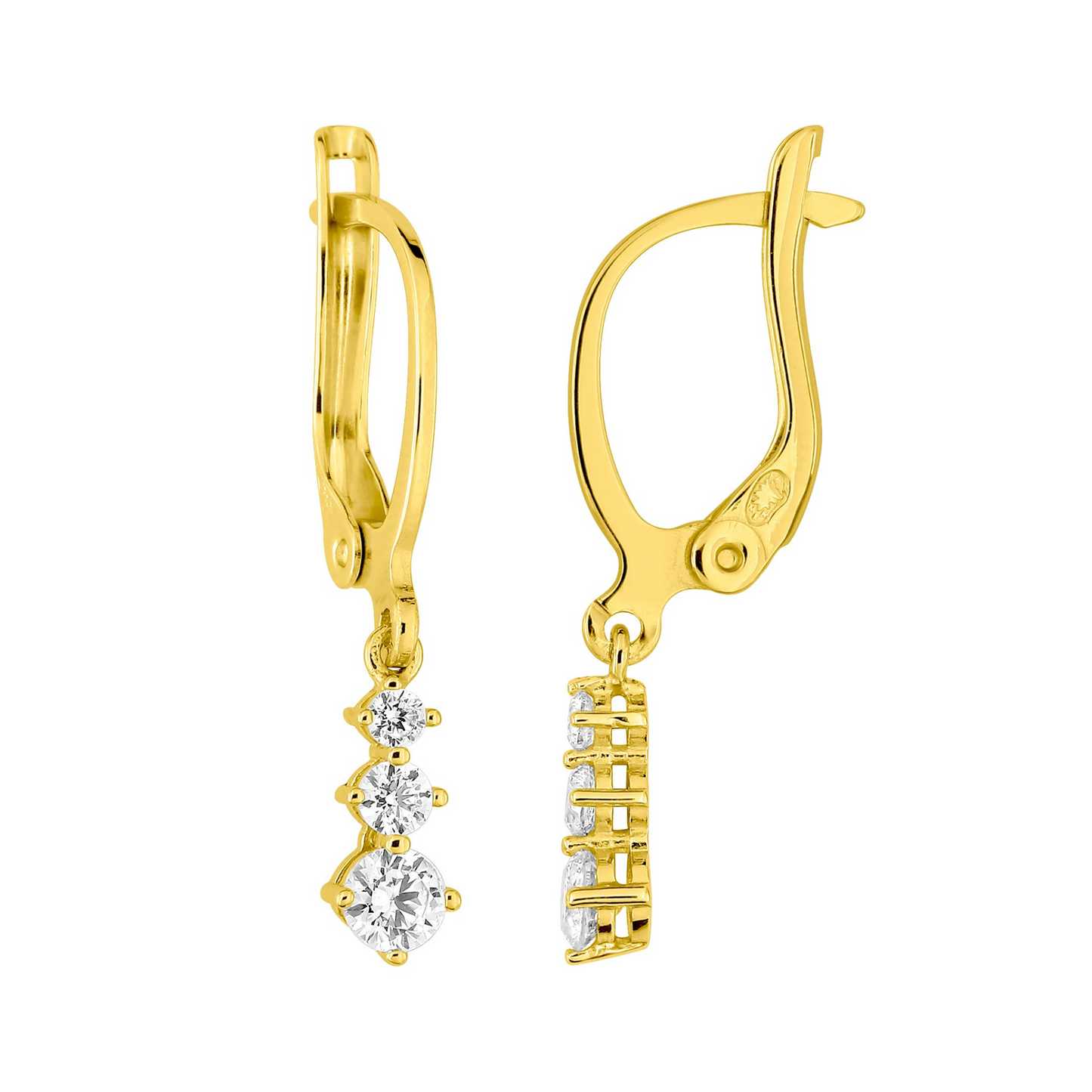Boucle d'oreilles Plaqué Or