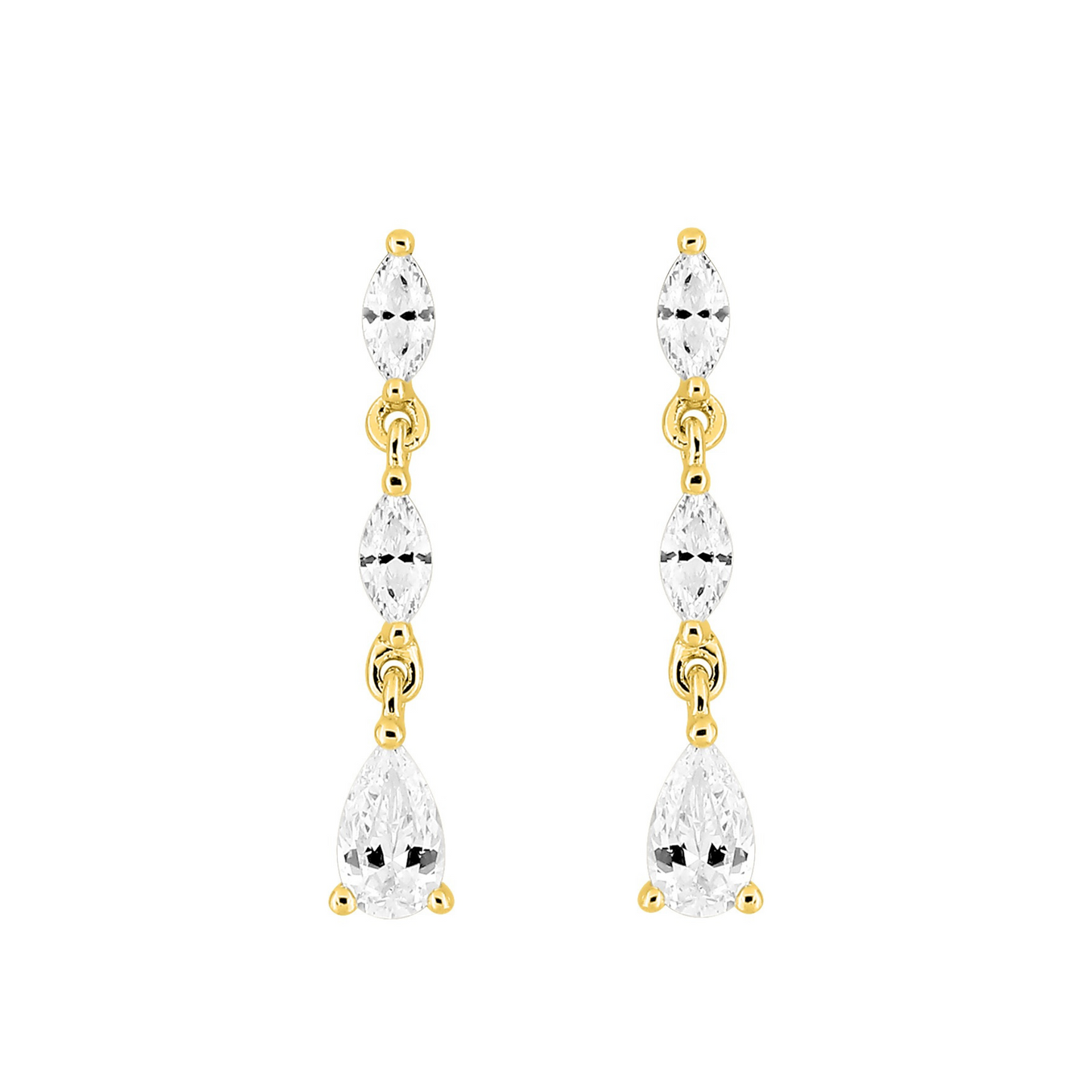 Boucle d'oreilles Plaqué Or