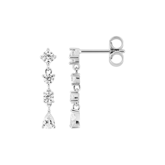 Boucles d'oreilles Azurée - Argent 925