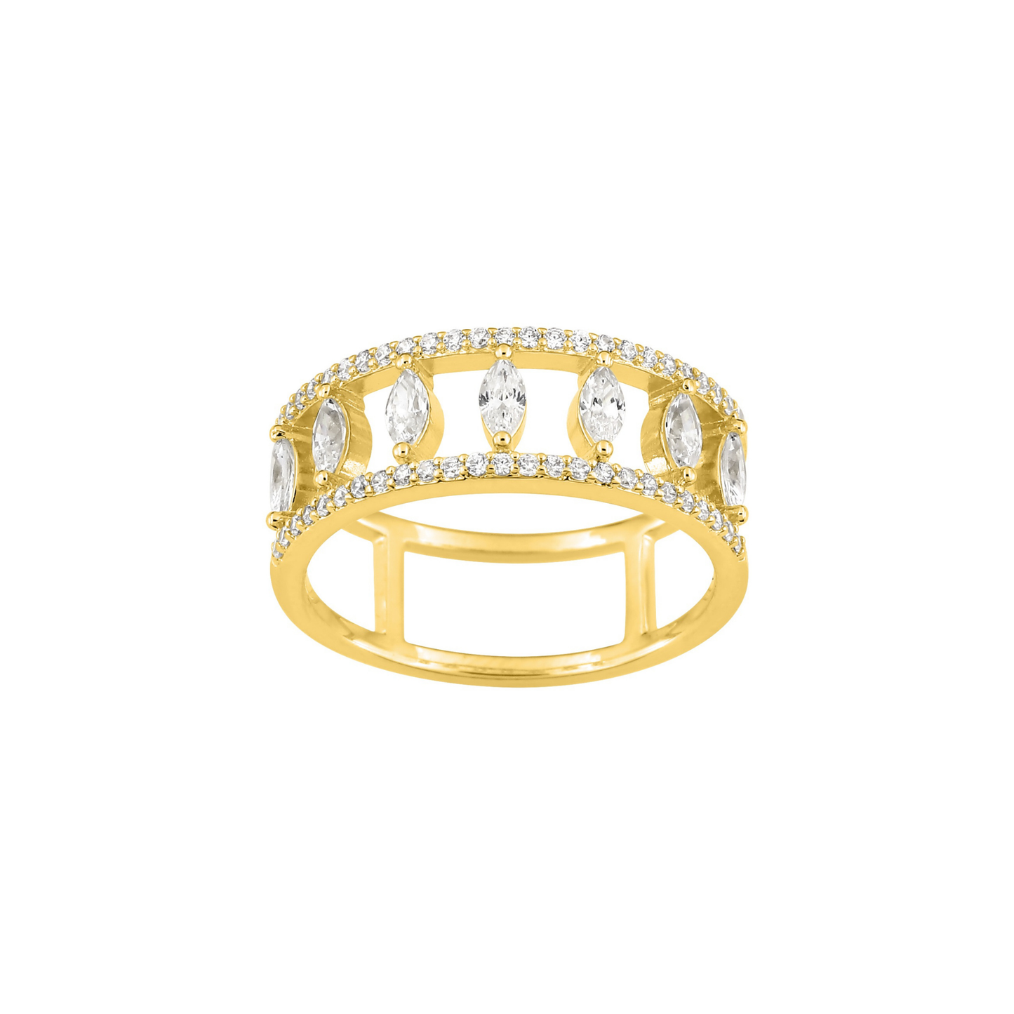 Bague Alba – Or plaqué