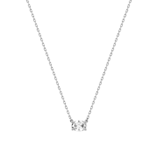 Pendentif Séléné Ovale – Argent 925