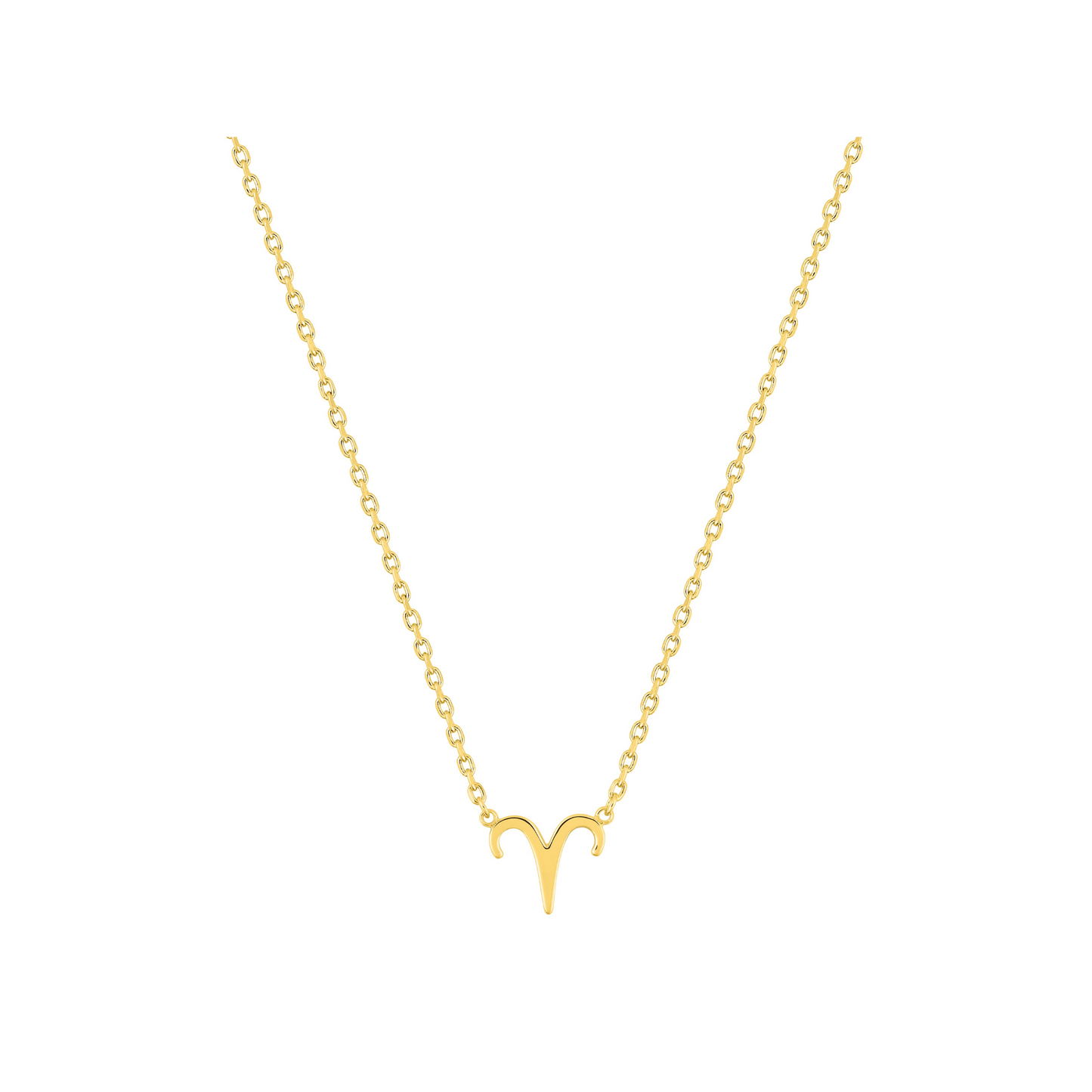 Pendentif Bélier en plaqué or 18 k, symbole zodiaque – SOLYSSE