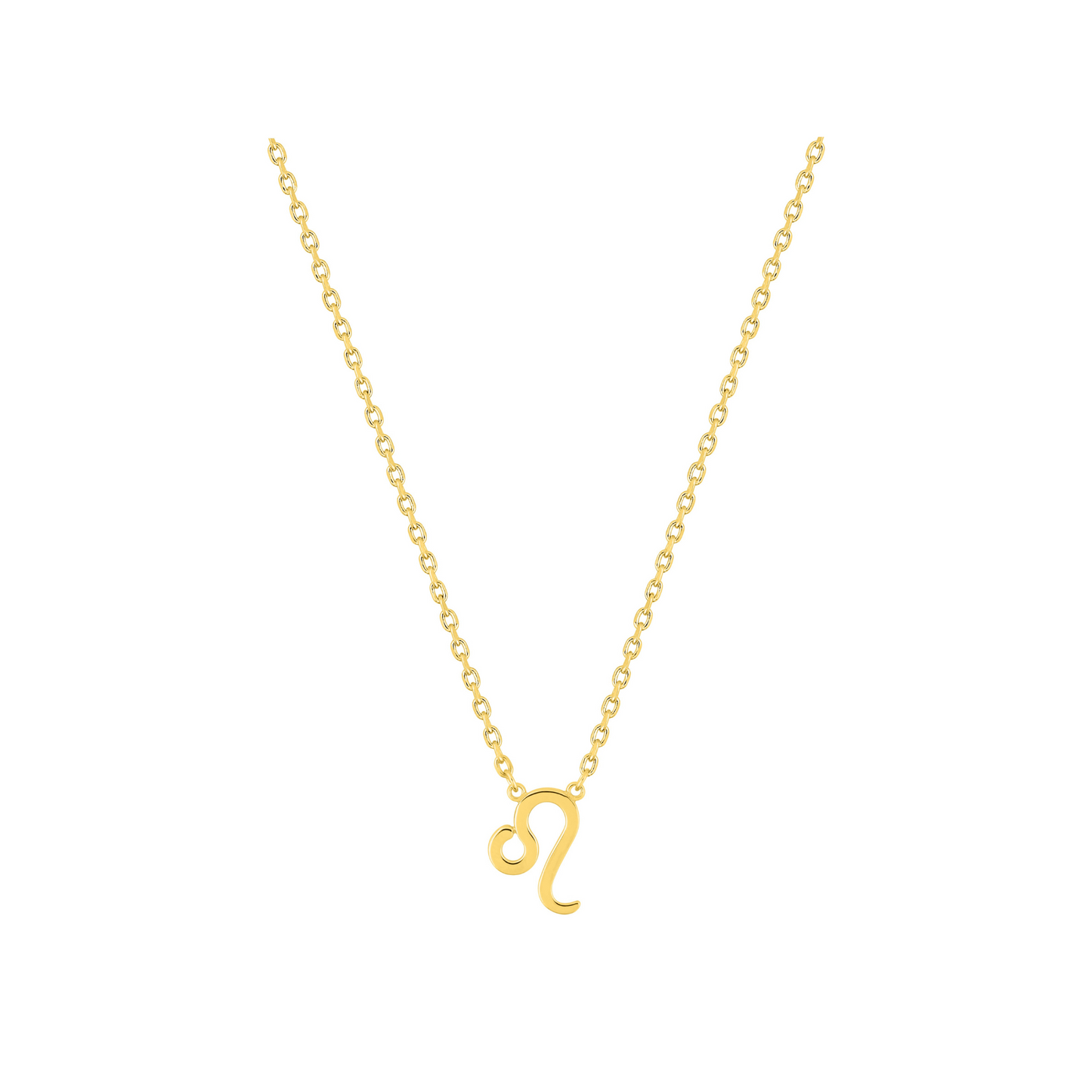 Pendentif Lion en plaqué or 18 k, symbole zodiaque – SOLYSSE