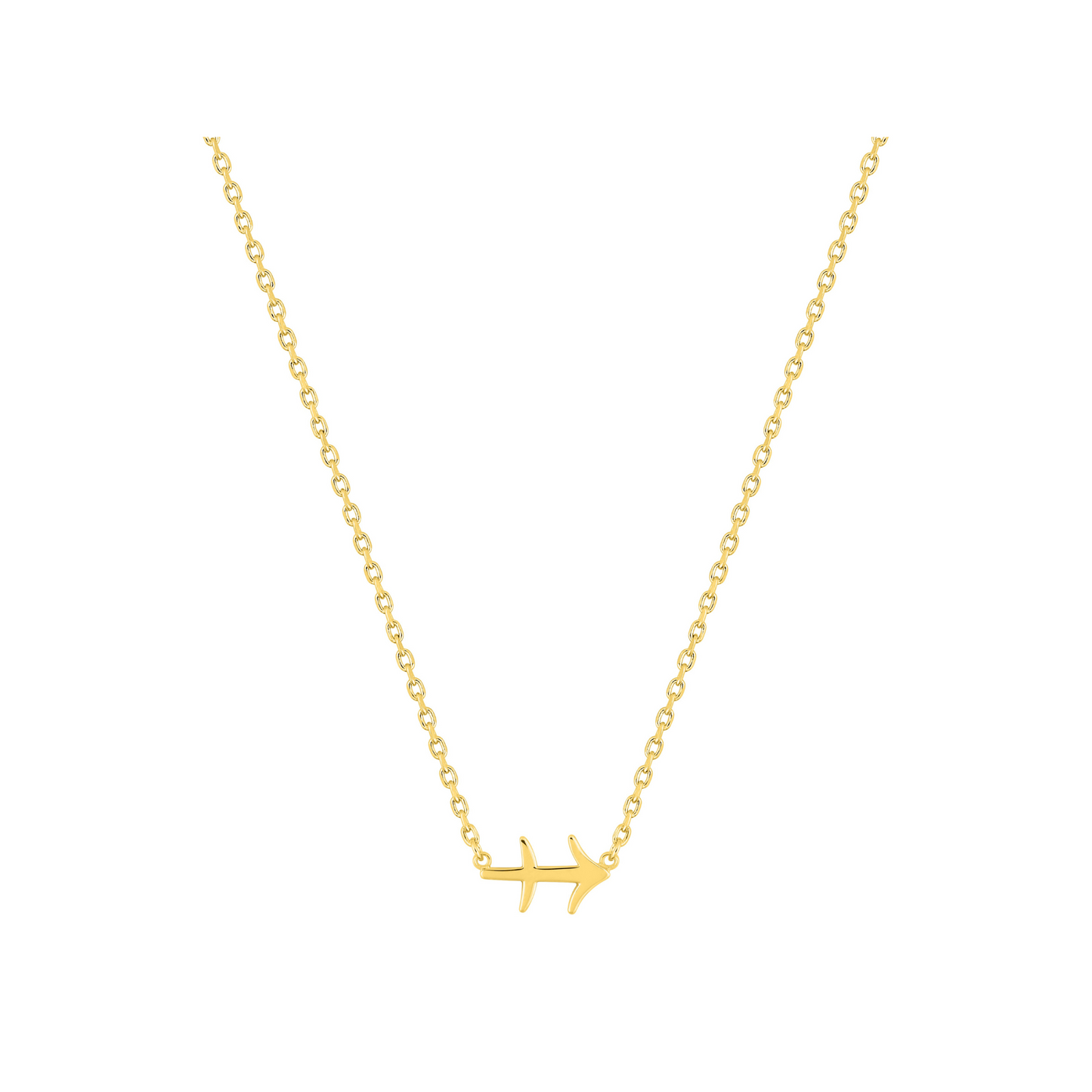 Pendentif Sagittaire en plaqué or 18 k, symbole zodiaque – SOLYSSE