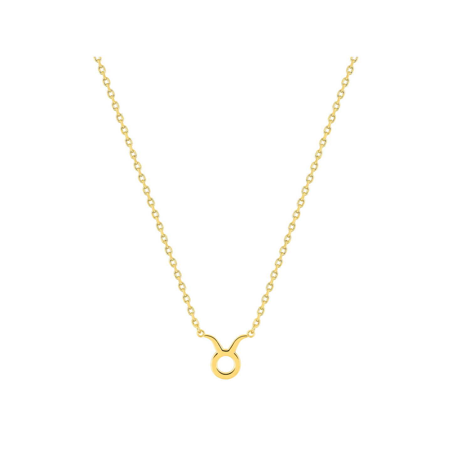 Pendentif Taureau en plaqué or 18 k, symbole zodiaque – SOLYSSE