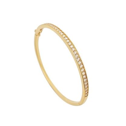 Bracelet rigide en Plaqué Or