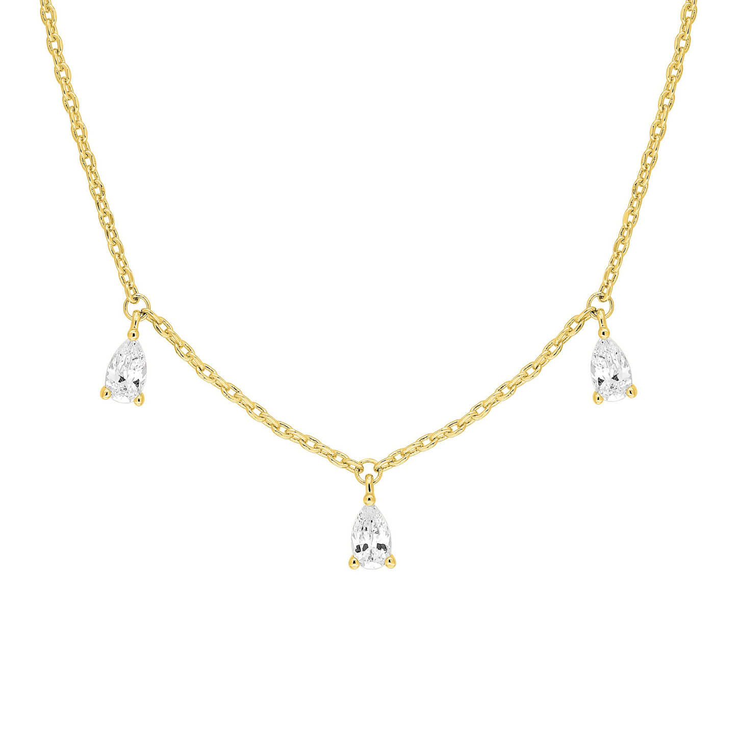 Collier Luma pampilles - Or plaqué
