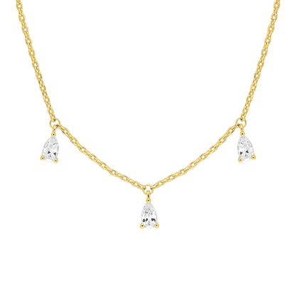 Collier Luma pampilles - Or plaqué
