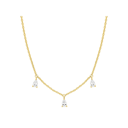 Collier Luma pampilles - Or plaqué