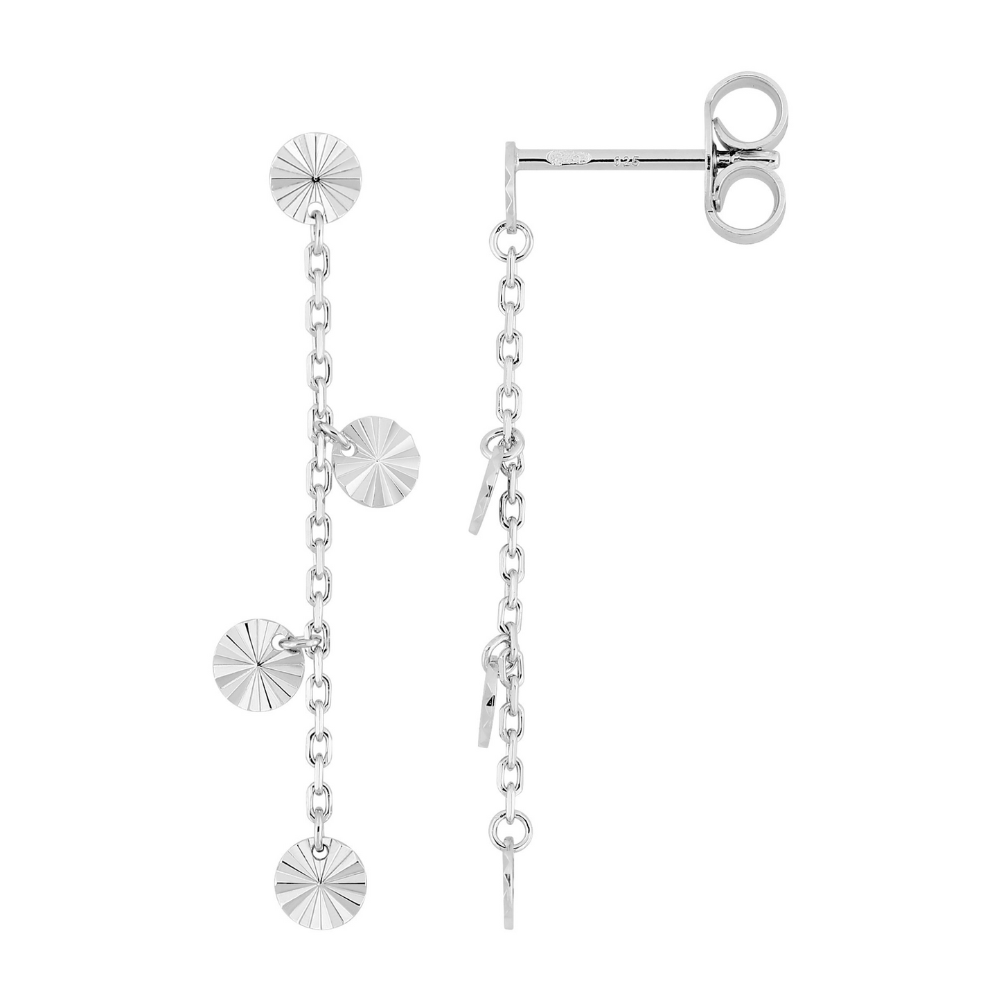 Boucles d'oreilles Pastilles - Agent 925