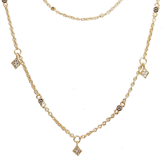 Collier en Plaqué Or