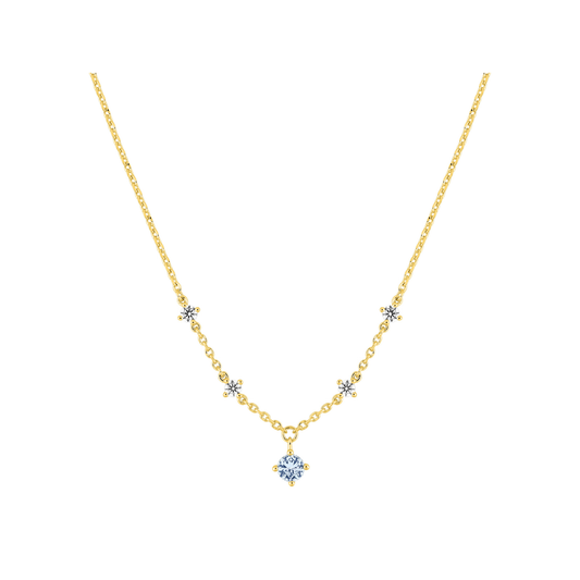 Collier Lagune - Or plaqué