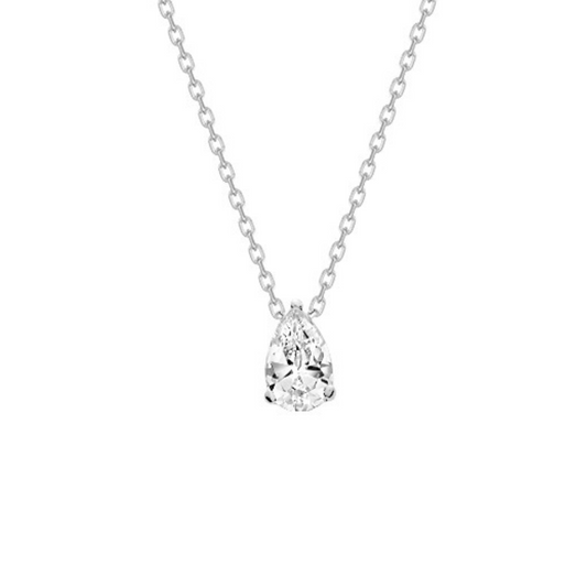 Collier Séléné Poire – Argent 925