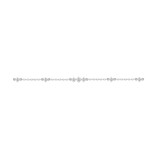 Bracelet Iris – OZ blanc – Argent