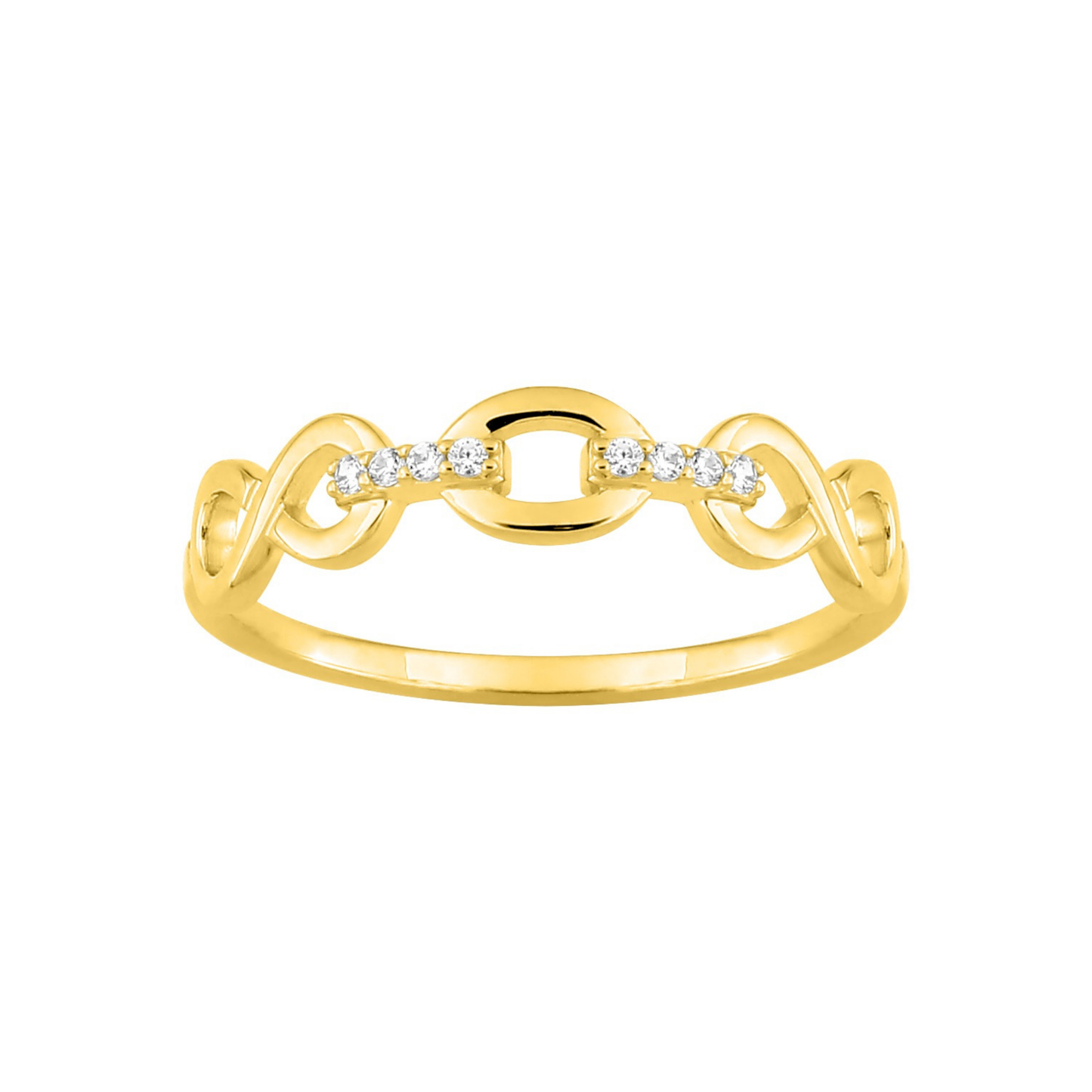 Bague Amarre - Or plaqué