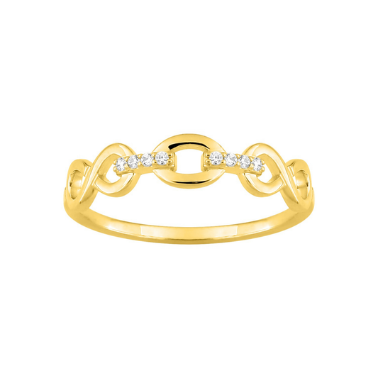Bague Amarre - Or plaqué