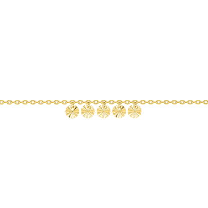 Bracelet Pastilles - Or plaqué
