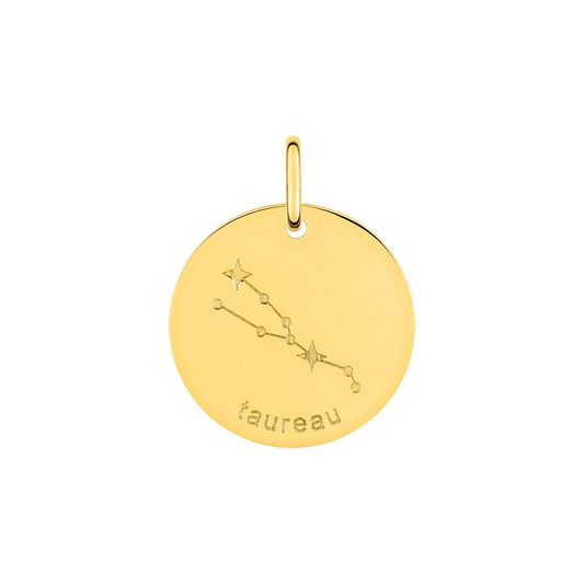 Médaille Astro Constellation – Plaqué or 18k