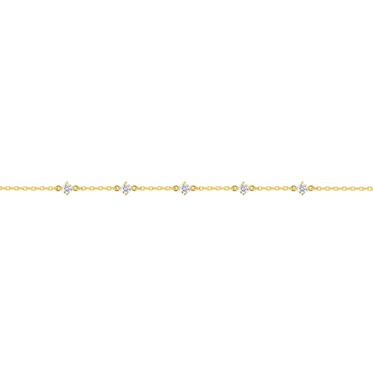 Bracelet Iris - Or plaqué