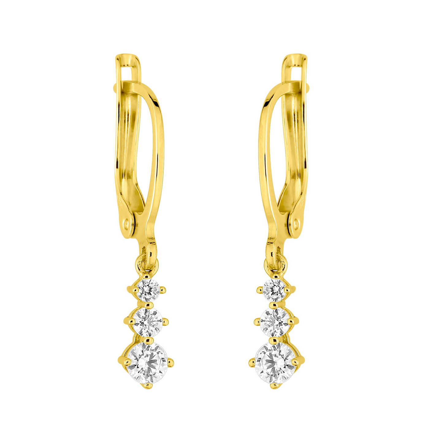 Boucle d'oreilles Plaqué Or
