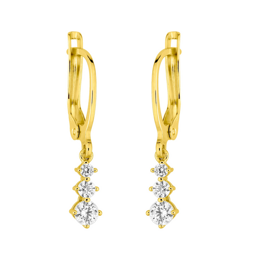 Boucle d'oreilles Plaqué Or
