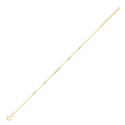 Bracelet Iris - Or plaqué