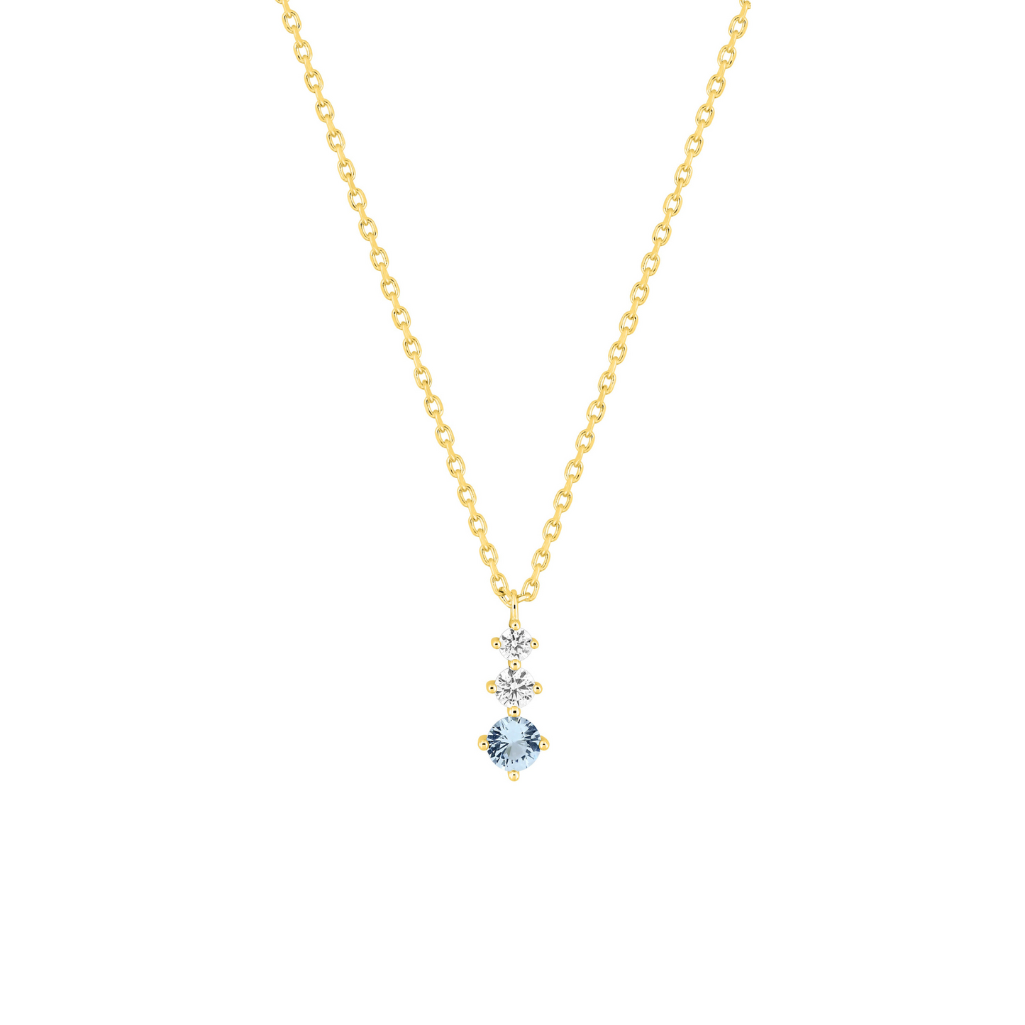 Pendentif Lagune - Or plaqué