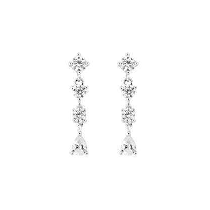 Boucles d'oreilles Azurée - Argent 925