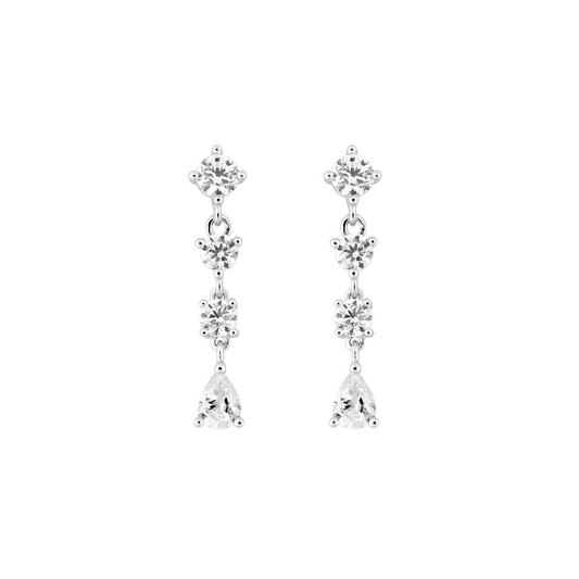 Boucles d'oreilles Azurée - Argent 925