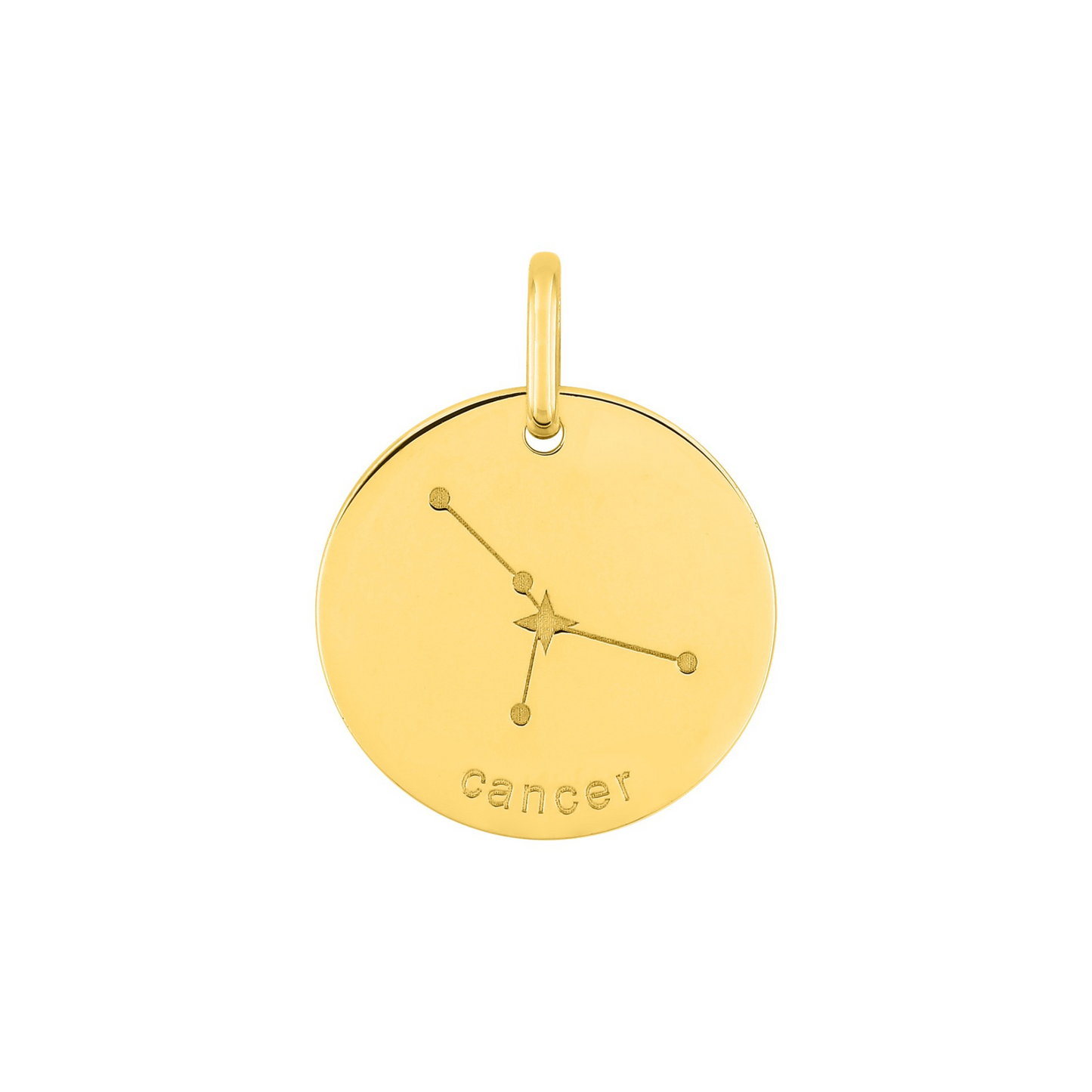 Medaille Astro Constellation plaqué or 18 k – SOLYSSE