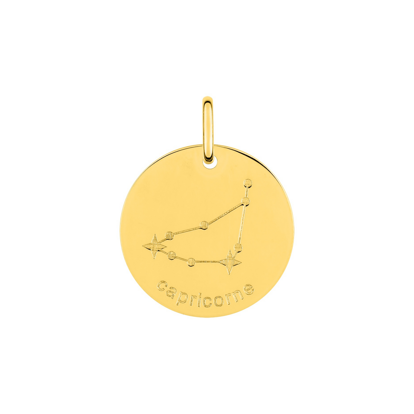 Medaille Astro Constellation plaqué or 18 k – SOLYSSE