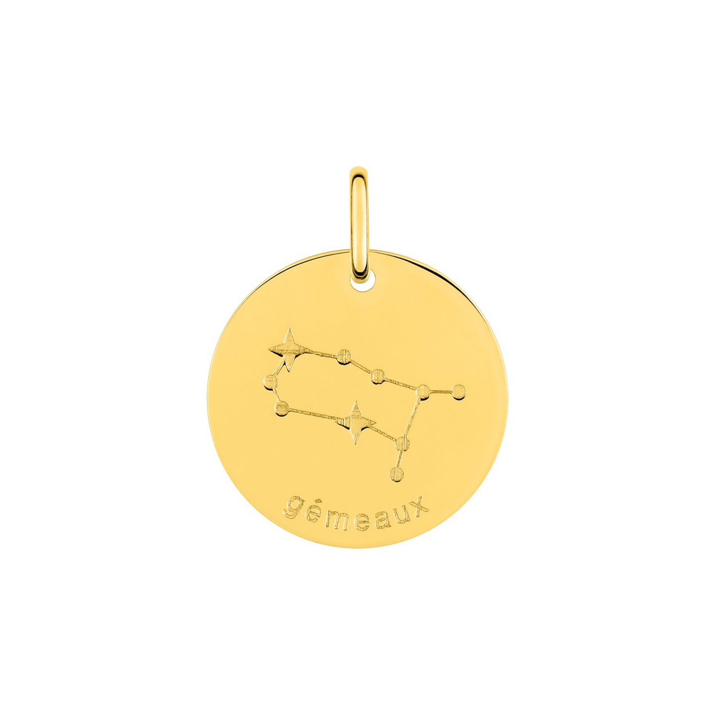 Medaille Astro Constellation plaqué or 18 k – SOLYSSE