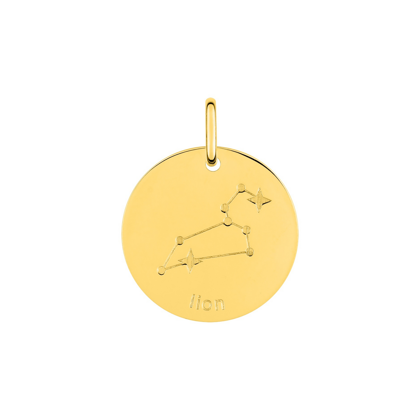 Medaille Astro Constellation plaqué or 18 k – SOLYSSE