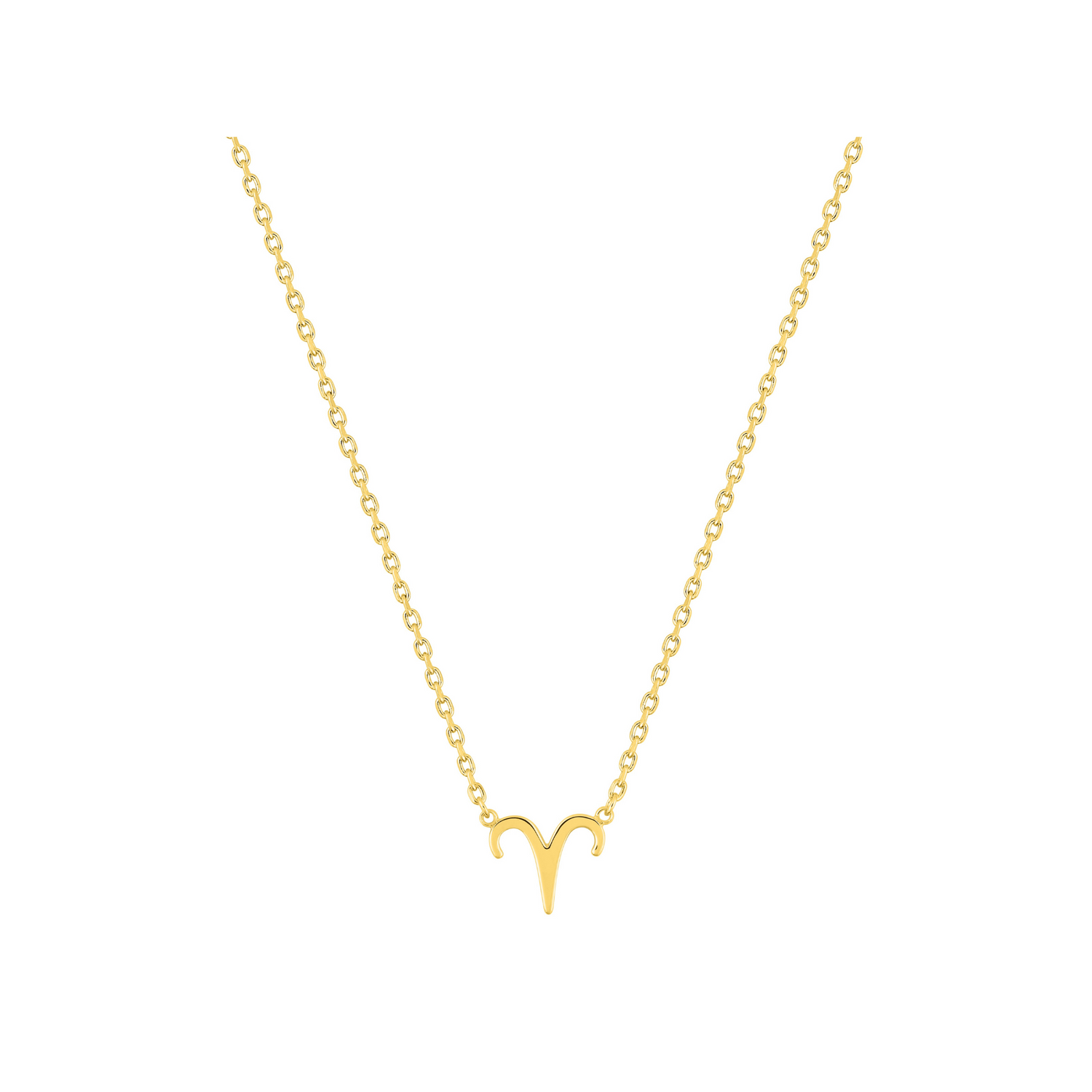 Pendentif Bélier en plaqué or 18 k, symbole zodiaque  – SOLYSSE