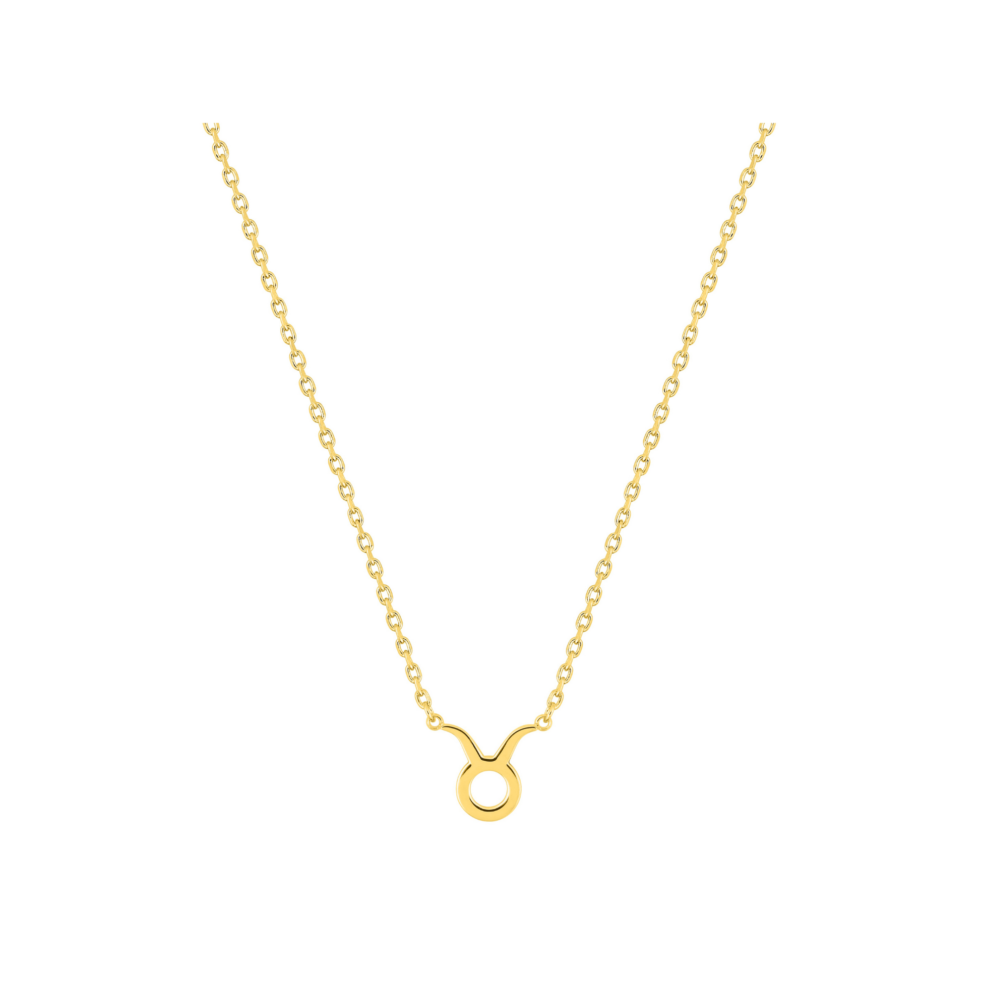 Pendentif Taureau en plaqué or 18 k, symbole zodiaque – SOLYSSE