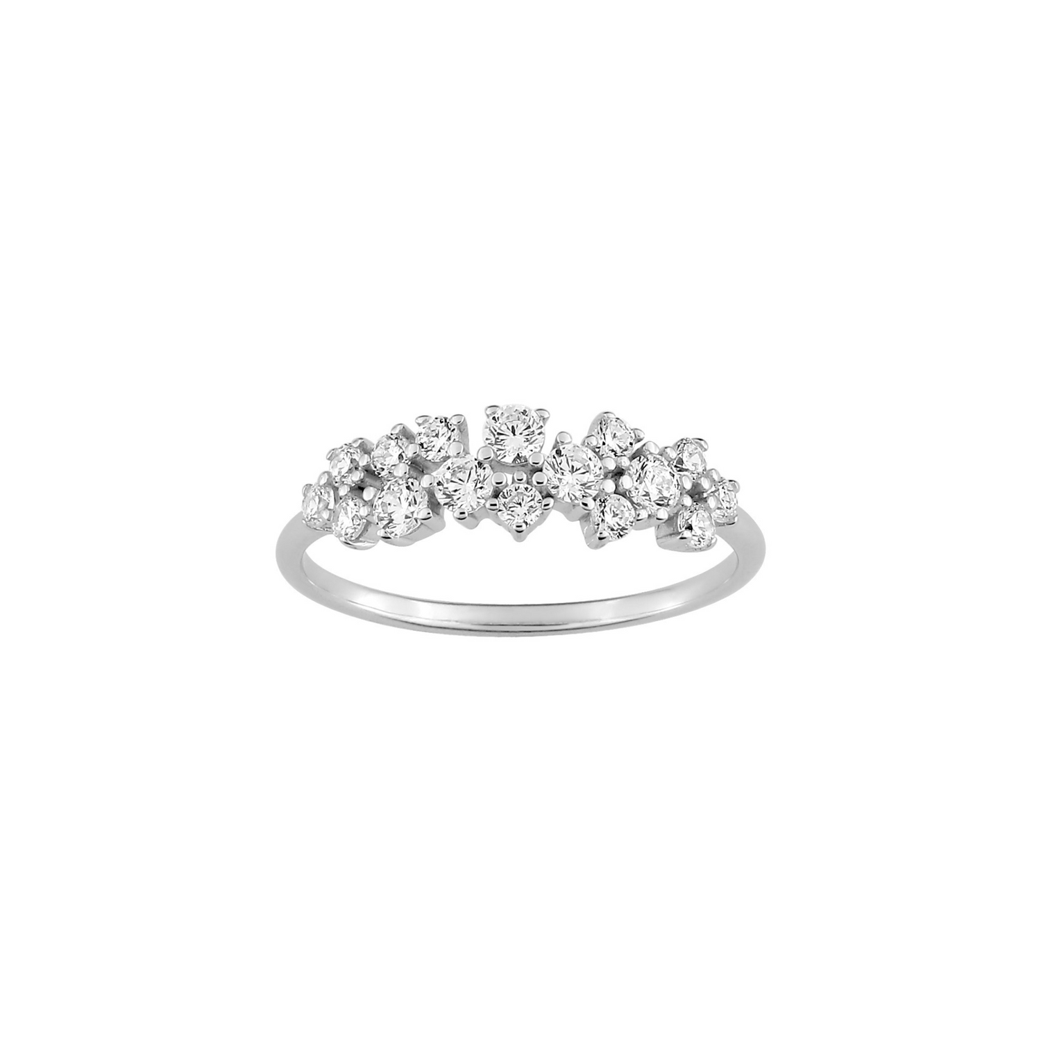 Bague Céleste en argent 925 et oxyde de zirconium